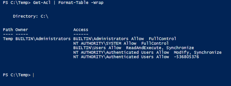 active directory user permissions report powershell