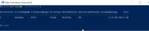 How to Get Free Disk Space in PowerShell? - ShellGeek