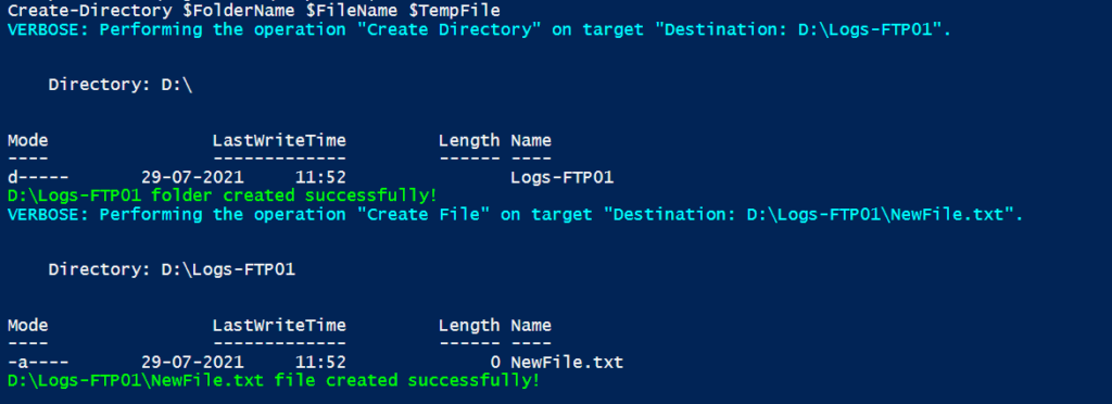 PowerShell - pass multiple parameters to function