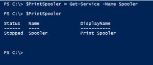 PowerShell Script to Restart Print Spooler Service - ShellGeek