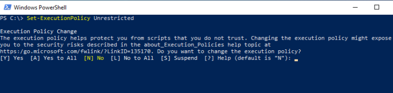 Use SetExecutionPolicy to Fix Running Scripts is Disabled on this ...