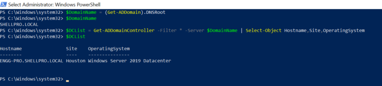 Command To List Domain Controllers