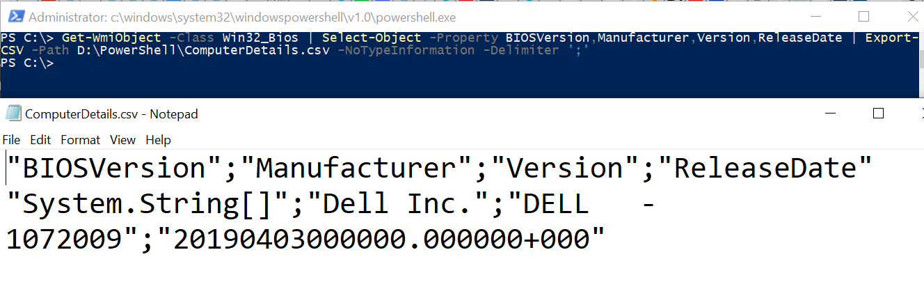 Export Csv Export To Csv File In Powershell Shellgeek 0634