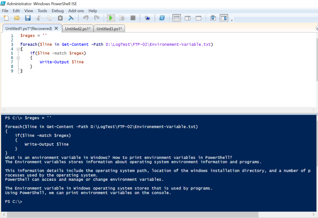 her Haiku Flipper Read File Line by Line in PowerShell - ShellGeek