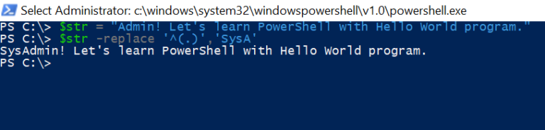 Powershell Test Character In String