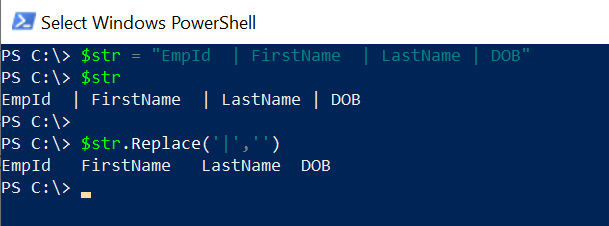 Replace Pipe Character In String Using PowerShell ShellGeek