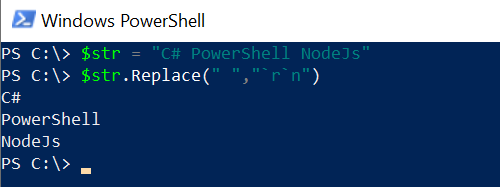 replace-space-with-newline-in-powershell-shellgeek