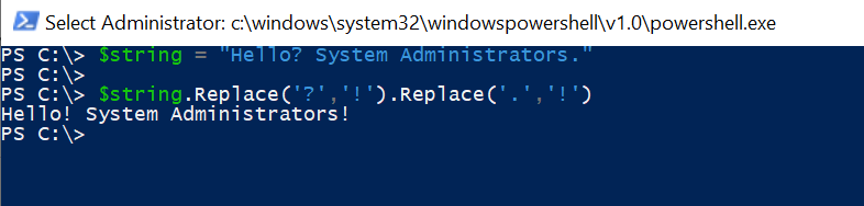 PowerShell replace special characters