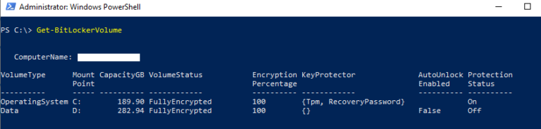 how-to-check-status-of-bitlocker-encryption-on-a-client-on-windows-10