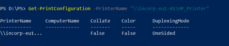 Get Printer Configuration In Windows Using PowerShell ShellGeek   Get Printer Configuration In Powershell 768x155 