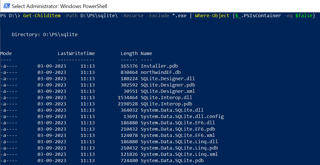 PowerShell List Files In Directory ShellGeek