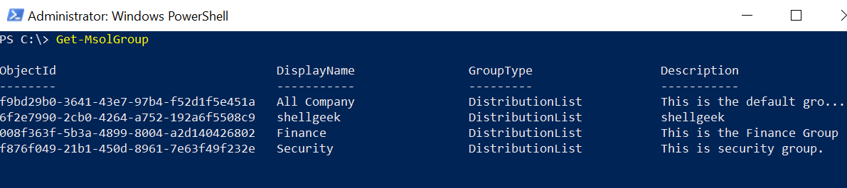 get-msolgroup-get-microsoft-365-group-reports-shellgeek